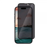 iPhone 15 Pro Max Skjermbeskytter Herdet glass 3D Privacy
