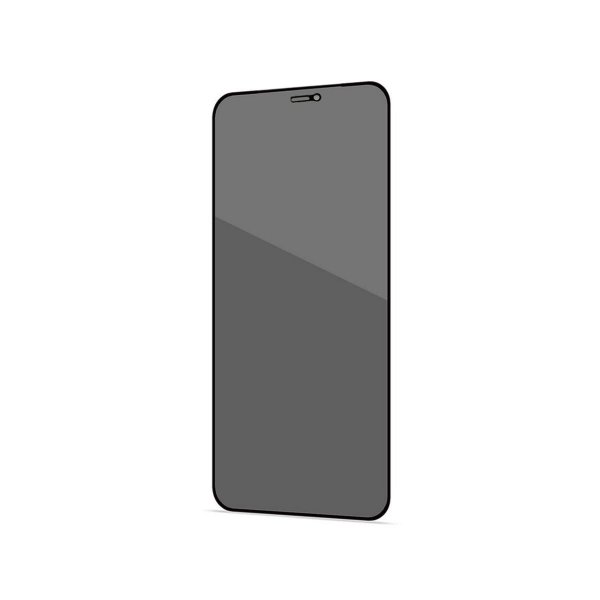 iPhone 12/iPhone 12 Pro Skjermbeskytter 3D Herdet glass Privacy