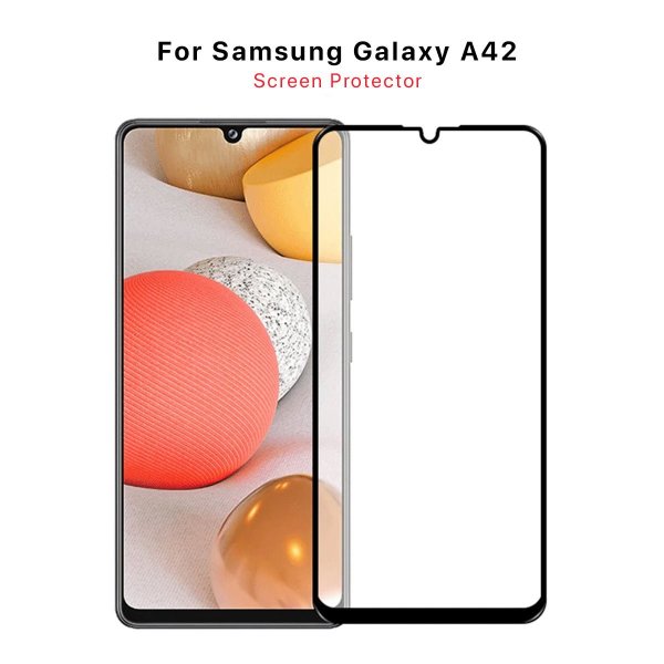 Samsung Galaxy A42 5G Skjermbeskytter 3D Herdet glass