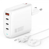 4smarts Skrivebordslader GaN Flex Pro 100W 3 USB-C+1 USB-A
