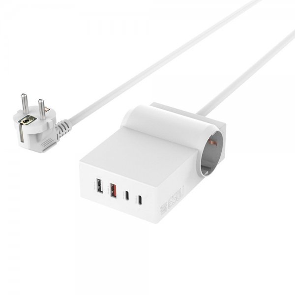 4smarts Skrivebordslader USB-C/A Power Strip Desk GaN 65W