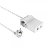 4smarts Skrivebordslader USB-C/A Power Strip Desk GaN 65W