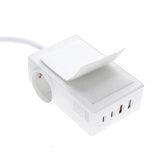 4smarts Skrivebordslader USB-C/A Power Strip Desk GaN 65W