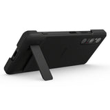 Sony Original Sony Xperia 1 V Deksel Style Cover with Stand Svart