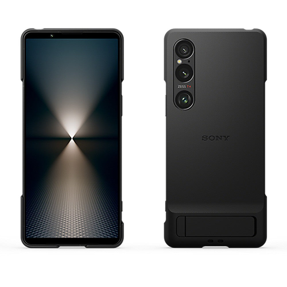 Sony Original Sony Xperia 1 VI Deksel Style Cover with Stand Svart