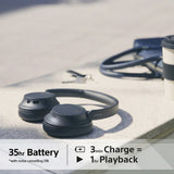 Sony WH-CH720N Trådløse Over-Ear Hodetelefoner ANC Svart