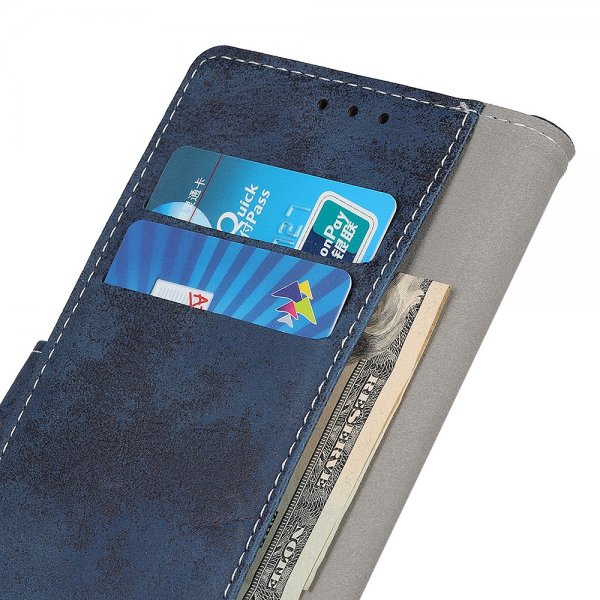 Sony Xperia 1 III Etui Vintage Blå