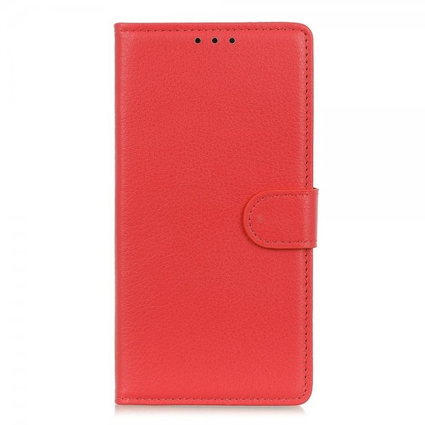 Sony Xperia 1 IV Etui Litchi Rød