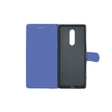 Sony Xperia 1 Etui med Stativ Blå