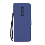 Sony Xperia 1 Etui med Stativ Blå