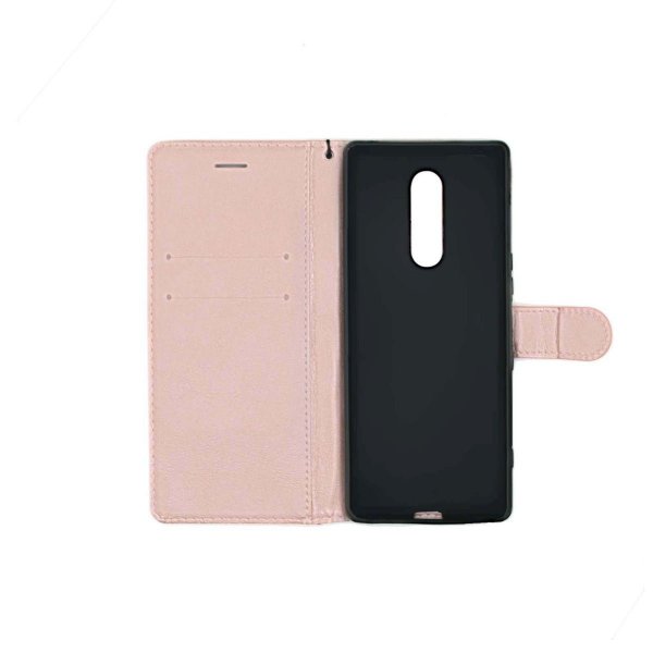 Sony Xperia 1 Etui med Stativ Rosa