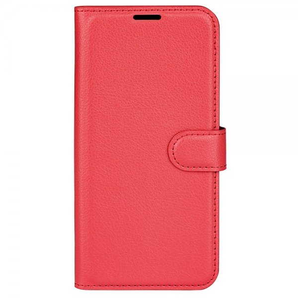 Sony Xperia 1 VI Etui Litchi Rød