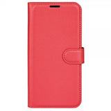 Sony Xperia 1 VI Etui Litchi Rød