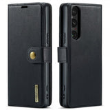 Dg.Ming Sony Xperia 1 VI Etui Avtagbart Deksel Svart