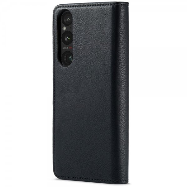 Dg.Ming Sony Xperia 1 VI Etui Avtagbart Deksel Svart