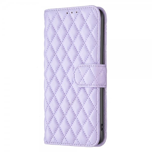 Sony Xperia 1 VI Etui Rombemønster Lilla