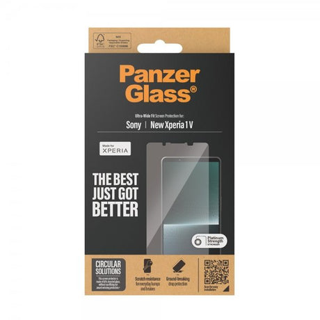 PanzerGlass Sony Xperia 1 VI Skjermbeskytter Ultra-Wide Fit