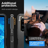 Spigen Sony Xperia 10 V Deksel Rugged Armor Matte Black