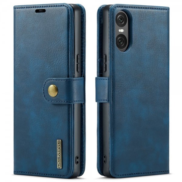 Dg.Ming Sony Xperia 10 VI Etui Avtagbart Deksel Blå