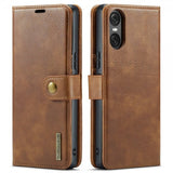Dg.Ming Sony Xperia 10 VI Etui Avtagbart Deksel Brun
