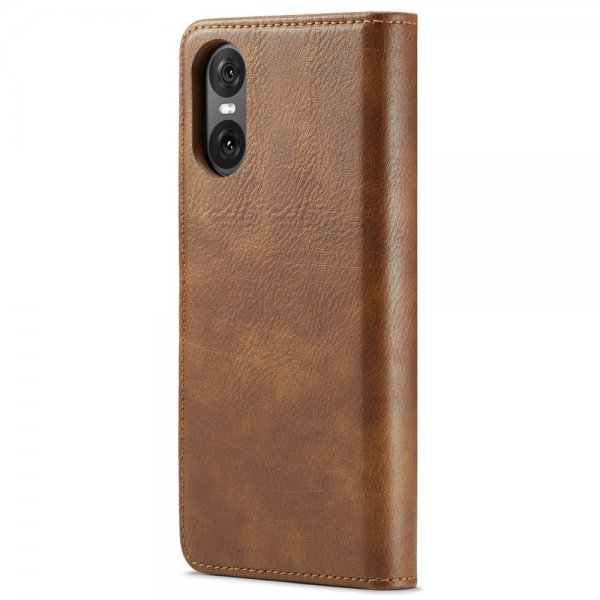 Dg.Ming Sony Xperia 10 VI Etui Avtagbart Deksel Brun