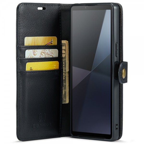 Dg.Ming Sony Xperia 10 VI Etui Avtagbart Deksel Svart