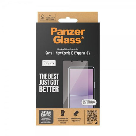 PanzerGlass Sony Xperia 10 VI Skjermbeskytter Ultra-Wide Fit