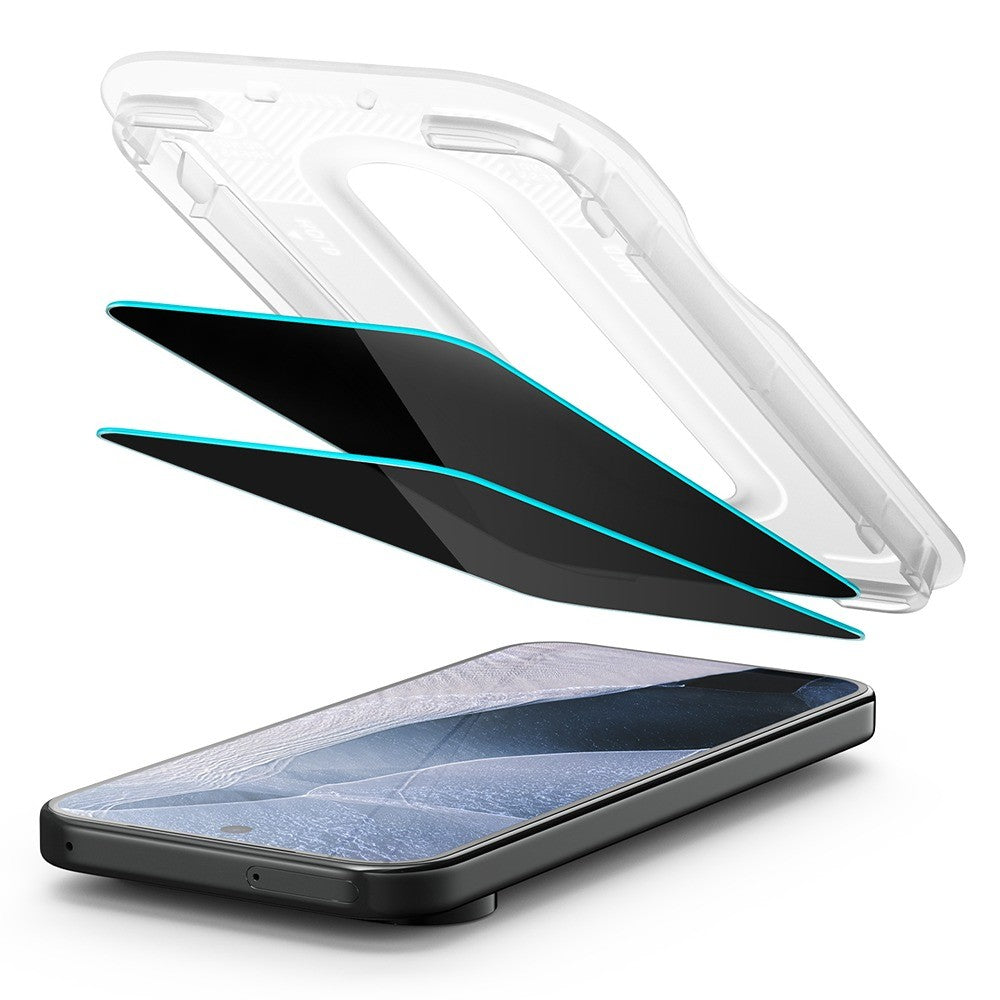 Spigen Google Pixel 10/Google Pixel 11 Skärmskydd GLAS.tR EZ Fit Pro Privacy 2-pack