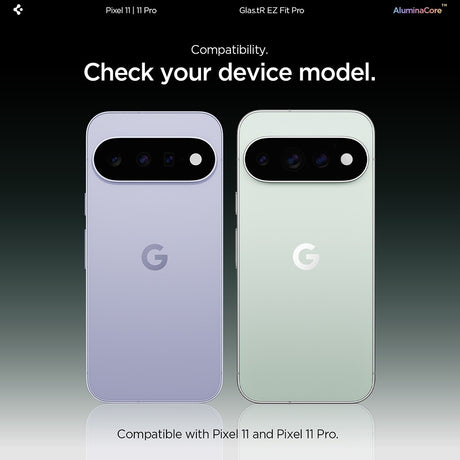 Spigen Google Pixel 11/Google Pixel 11 Pro Skjermbeskytter GLAS.tR EZ Fit Pro 2-pakning