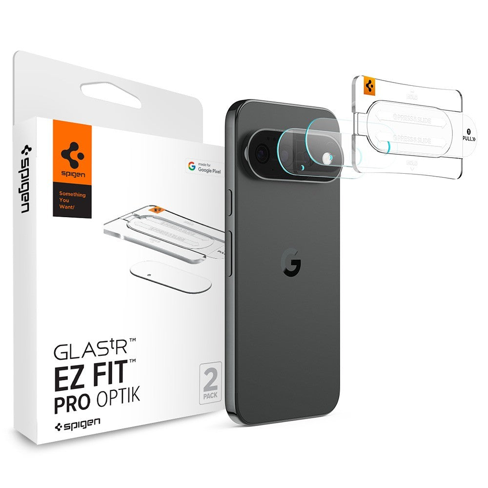 Spigen Google Pixel 11 Kameraskydd GLAS.tR EZ Fit Optik Pro 2-pack