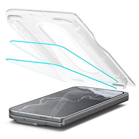 Spigen Google Pixel 11 Pro Fold Skjermbeskytter GLAS.tR EZ Fit Pro 2-pakning