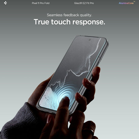 Spigen Google Pixel 11 Pro Fold Skjermbeskytter GLAS.tR EZ Fit Pro 2-pakning