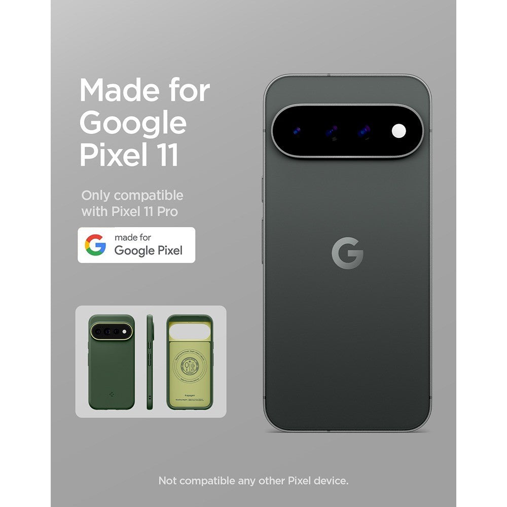 Spigen Google Pixel 11 Pro Deksel Nano Pop MagFit Avo Green