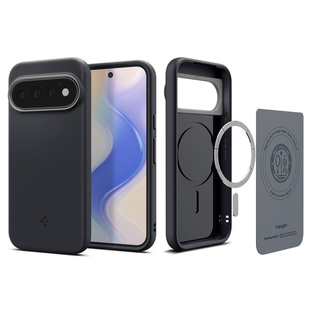 Spigen Google Pixel 11 Pro Deksel Nano Pop MagFit Black Sesame