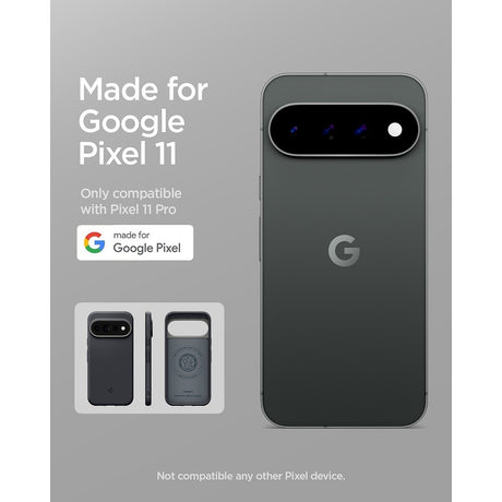 Spigen Google Pixel 11 Pro Deksel Nano Pop MagFit Black Sesame