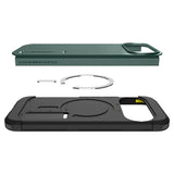 Spigen Google Pixel 11 Pro Skal Tough Armor MagFit Abyss Green