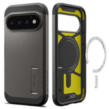 Spigen Google Pixel 11 Pro Deksel Tough Armor MagFit Gunmetal