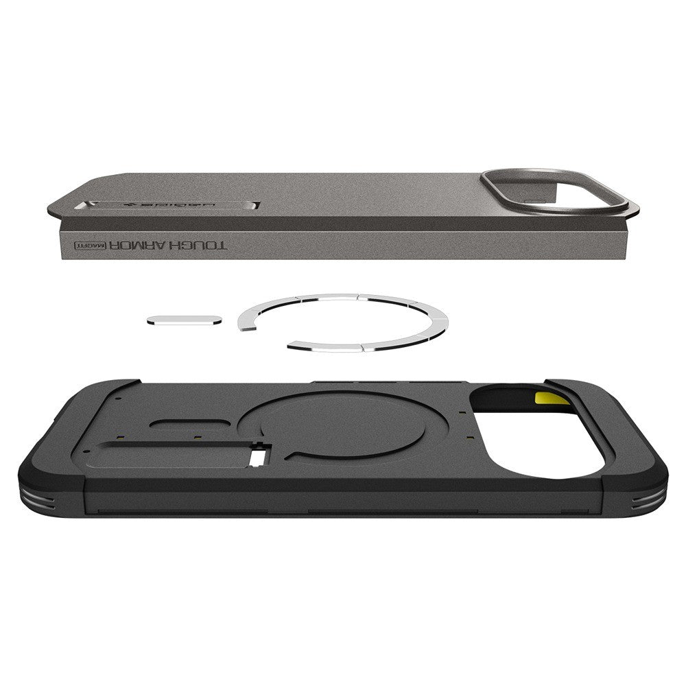 Spigen Google Pixel 11 Pro Deksel Tough Armor MagFit Gunmetal