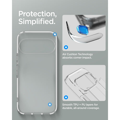 Spigen Google Pixel 11 Pro Deksel Ultra Hybrid Crystal Clear