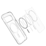 Spigen Google Pixel 11 Pro Skal Ultra Hybrid MagFit Clear White