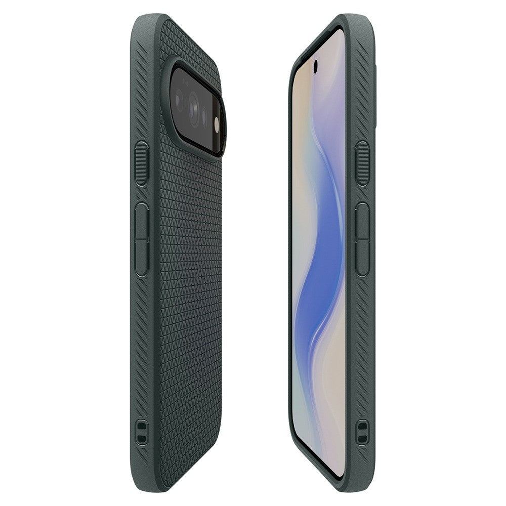 Spigen Google Pixel 11 Pro XL Skal Liquid Air MagFit Abyss Green