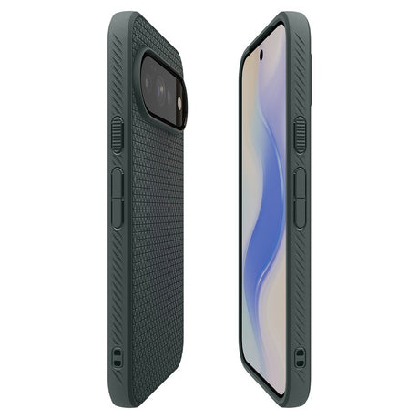 Spigen Google Pixel 11 Pro XL Skal Liquid Air MagFit Abyss Green