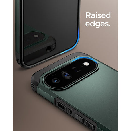 Spigen Google Pixel 11 Pro XL Deksel Tough Armor MagFit Abyss Green