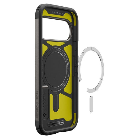 Spigen Google Pixel 11 Pro XL Deksel Tough Armor MagFit Gunmetal