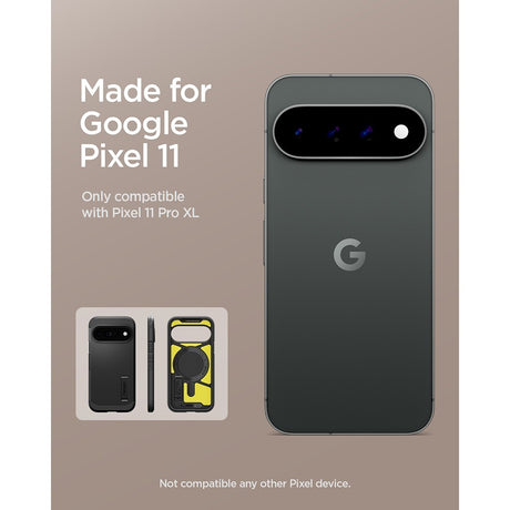 Spigen Google Pixel 11 Pro XL Deksel Tough Armor MagFit Svart