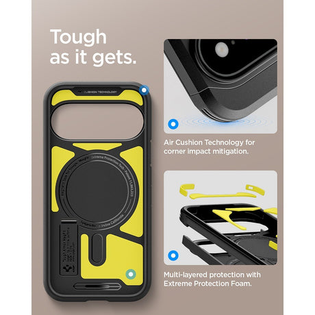 Spigen Google Pixel 11 Pro XL Deksel Tough Armor MagFit Svart