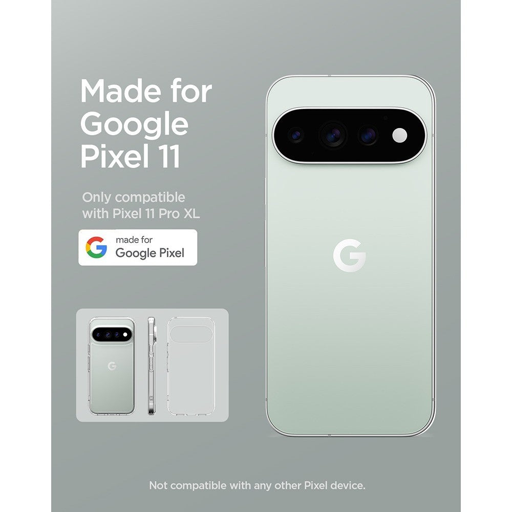 Spigen Google Pixel 11 Pro XL Skal Ultra Hybrid Crystal Clear