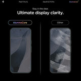 Spigen Google Pixel 11 Pro XL Skärmskydd GLAS.tR EZ Fit Pro 2-pack