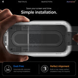 Spigen Google Pixel 11 Pro XL Skärmskydd GLAS.tR EZ Fit Pro 2-pack