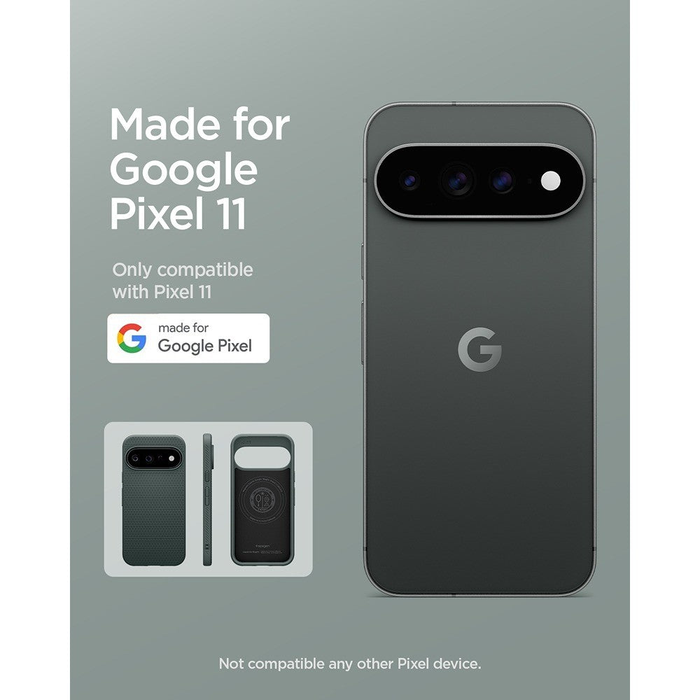 Spigen Google Pixel 11 Skal Liquid Air MagFit Abyss Green